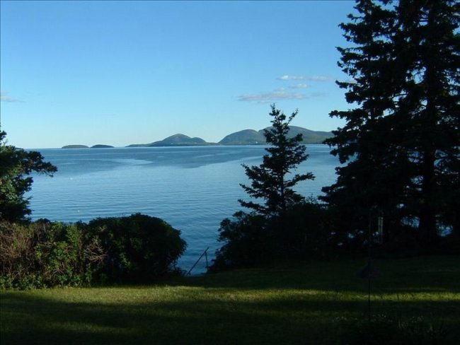 View of Mount Desert Island