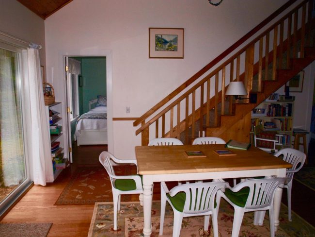 Hodgdon Pond Farm Cottage 1 Dining Area
