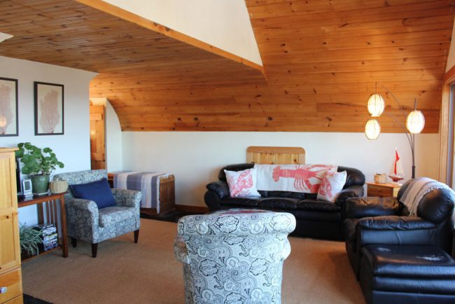 Upper living room