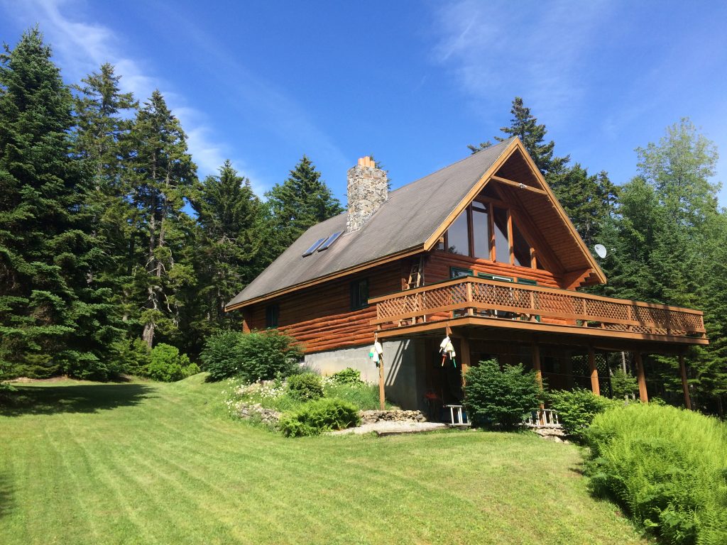 Oceanfront Log Cabin On Islesboro Maine Vacation Rentals